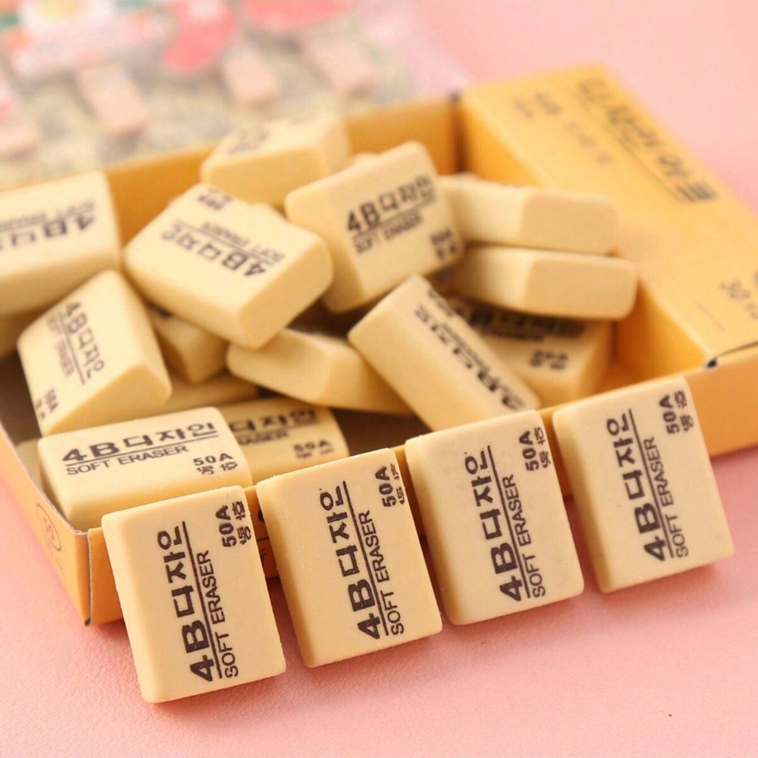 4b Erasers 30 Pack Pencil Erasers Yellow Erasers For Kids 4b Erasers 30 Pack Pencil Erasers Yellow Erasers For Kids